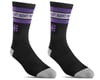 Etnies Rad Socks (Black/Purple) (One Size Fits Most)