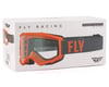 Image 3 for Fly Racing Youth Focus Goggles (Grey/Orange) (Clear Lens)