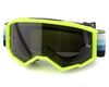 Fly Racing Youth Zone Goggles (Hi-Vis/Teal) (Dark Smoke Lens)