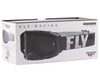 Image 4 for Fly Racing Zone Pro Goggles (Black/White) (Dark Smoke Lens) (w/ Post)