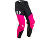 Fly Racing Girl's Lite Pants (Neon Pink/Black) (22)