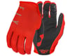 Image 1 for Fly Racing Lite Gloves (Red/Khaki) (2XL)