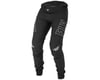 Image 1 for Fly Racing Youth Radium Bicycle Pants (Black/White) (18)