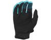 Image 2 for Fly Racing Youth F-16 Gloves (Aqua/Dark Teal/Black) (Youth M)