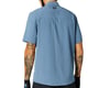 Image 2 for Fox Racing Flexair Woven Short Sleeve Shirt (Matte Blue) (2XL)