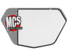 MCS BMX Number Plate (Grey) (Pro)