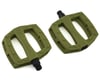 Image 1 for Merritt P1 PC Pedals (Military Green) (9/16")