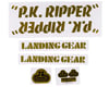 SE Racing PK Ripper Decal Set (Gold)