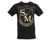 S&M Big Shield T-Shirt (Black/Cream) (XL)