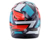 Image 2 for Troy Lee Designs D3 Fiberlite Full Face Helmet (Vertigo Blue/Red) (XL)