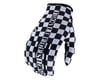 Troy Lee Designs Flowline Gloves (Checkers White/Black) (L)