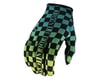 Troy Lee Designs Flowline Gloves (Checkers Green/Black) (2XL)