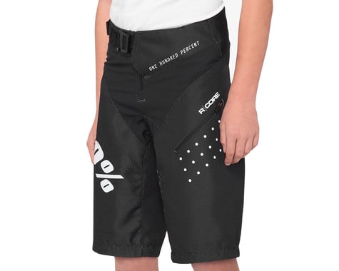 100% Ridecamp Youth Shorts (Black) (Youth XL)