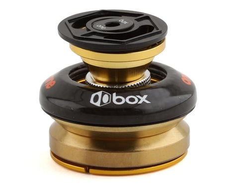 Box Glide Carbon Integrated Headset (Black) (1-1/8")