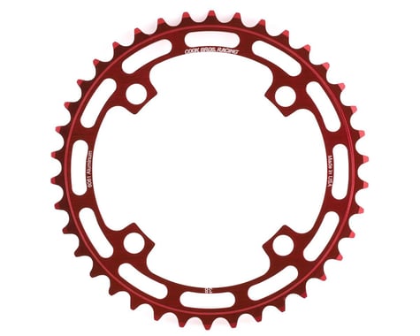 Cook Bros. Racing 4-Bolt Chainring (Red) (38T)