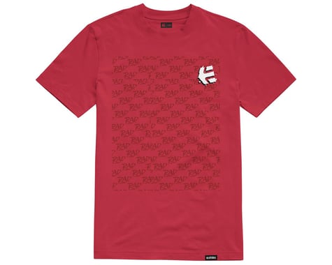 Etnies Rad Monogram T-Shirt (Red) (L)
