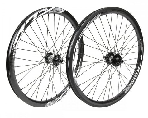 Excess XLC-3 Carbon Fiber Wheelset (Black) (Pair) (20 x 1.75)