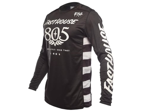 Fasthouse Inc. Classic 805 Long Sleeve Jersey (Black) (2XL)