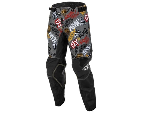 Fly Racing Youth Kinetic Rebel Pants (Black/Grey) (22)