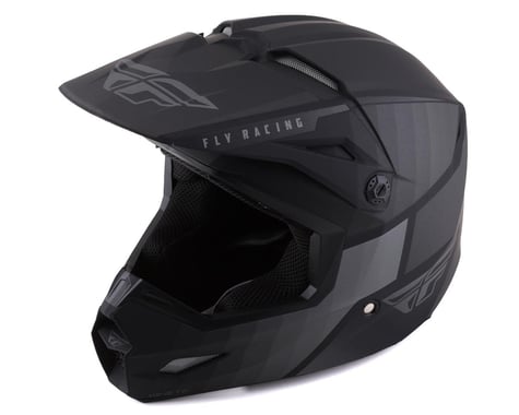 Fly Racing Kinetic Drift Helmet (Matte Black/Charcoal) (XS)