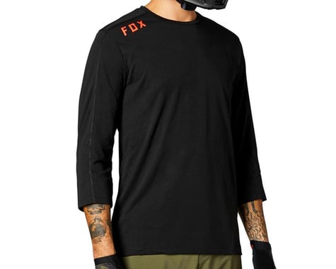 Fox Racing Ranger DriRelease 3/4 Length Sleeve Jersey (Black) (XL)