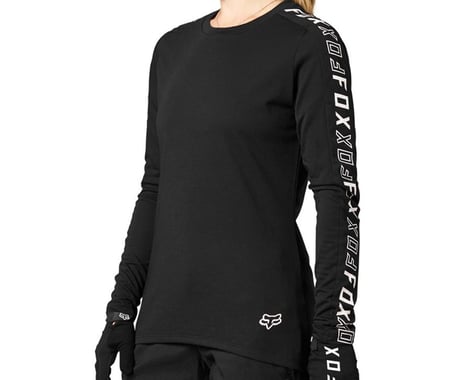 Fox Racing Women's Ranger DriRelease Long Sleeve Jersey (Black) (XL)