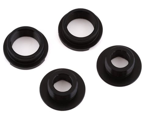 Ikon 10mm Axle Adapters (Black) (20mm To 10mm)