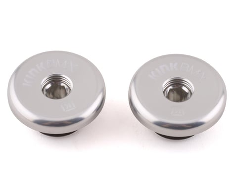 Kink Ideal Bar Ends (Silver) (Pair) (31mm)