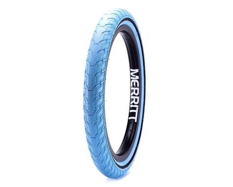 Merritt Option "Slidewall" Tire (Tar Heel Blue) (20" / 406 ISO) (2.35")