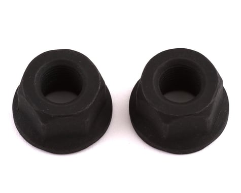 Rant Party On Axle Nuts (Pair) (Black) (3/8")