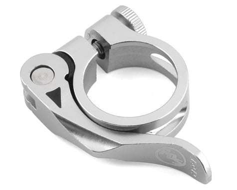 Ride Out Supply Quick Release Seat Post Clamp (Silver) (31.8mm)