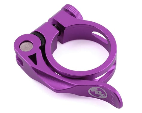 Ride Out Supply Quick Release Seat Post Clamp (Purple) (34.9mm)