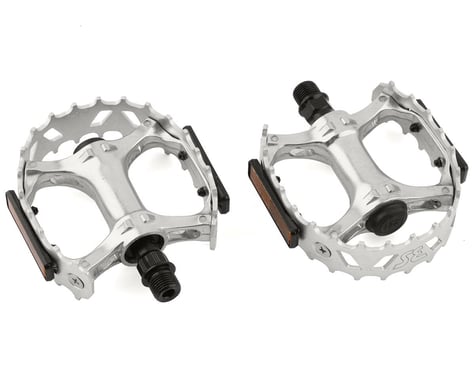 SE Racing Bear Trap Pedals (Silver) (9/16")