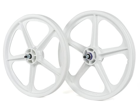 Skyway Tuff Wheel II 20" Wheel Set (White) (3/8" Axle) (20 x 1.75)