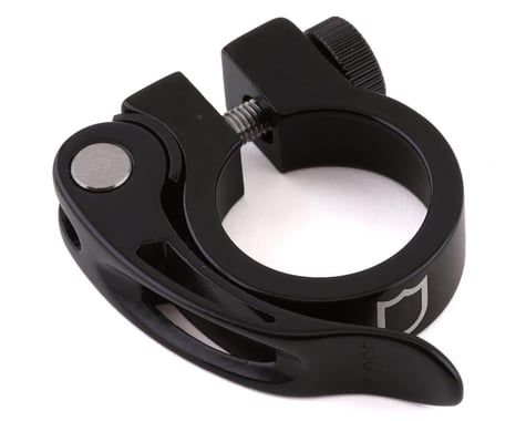 S&M Quick Release Seat Post Clamp (Black) (28.6mm (1-1/8"))
