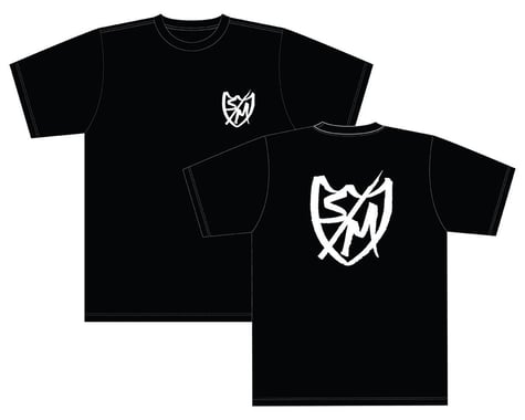 S&M Sharpie Shield T-Shirt (Black/White) (XL)