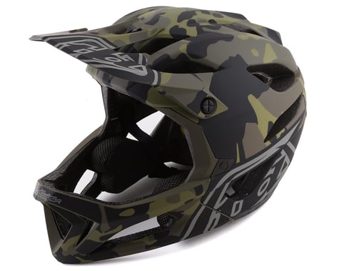 Troy Lee Designs Stage MIPS Helmet (Camo Olive) (XS/S)