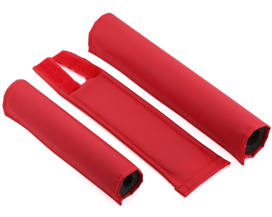 Blank Red BMX Pad Sets 