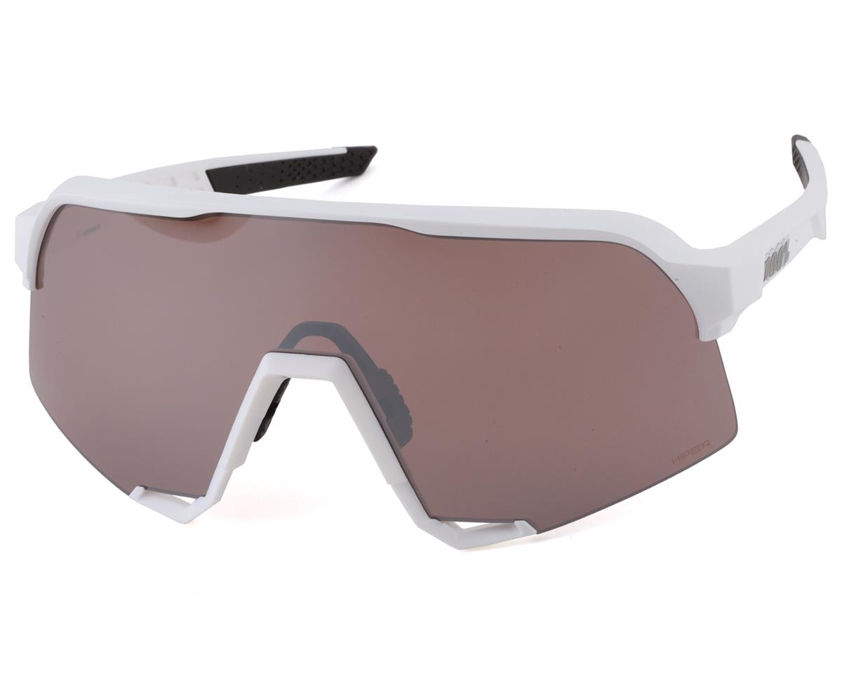 HiPER Silver Mirror Lens 100% S3 Sunglasses Matte White 