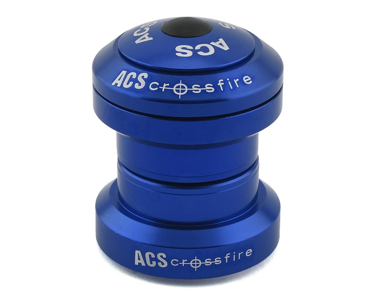 63826-2000 ACS Crossfire Standard Headset 1-1/8" Blue 