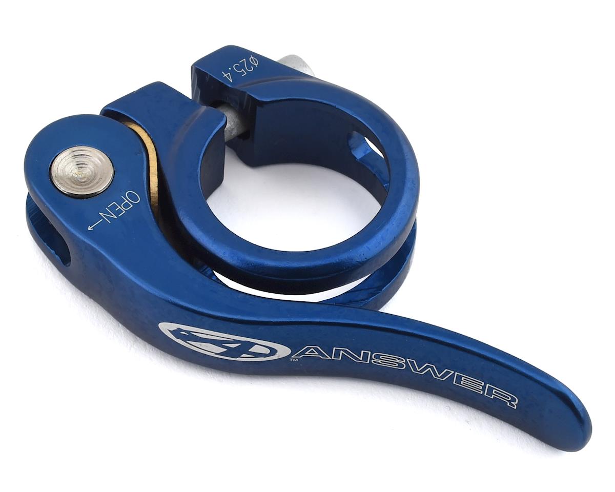 Answer Quick Release Seat Clamp (Blue) (25.4mm) - Dan's Comp