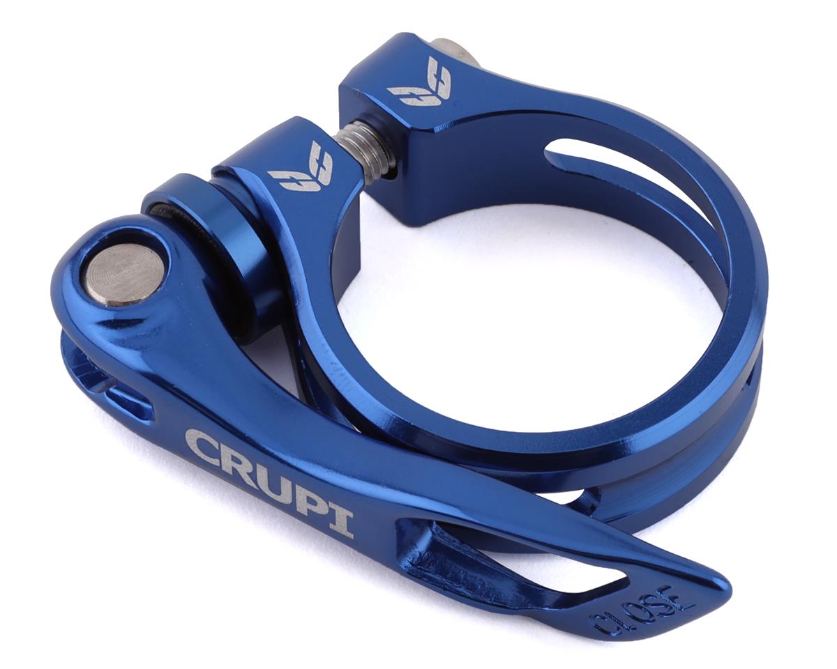 Crupi Quick Release Seat Clamp (Blue) - Dan's Comp