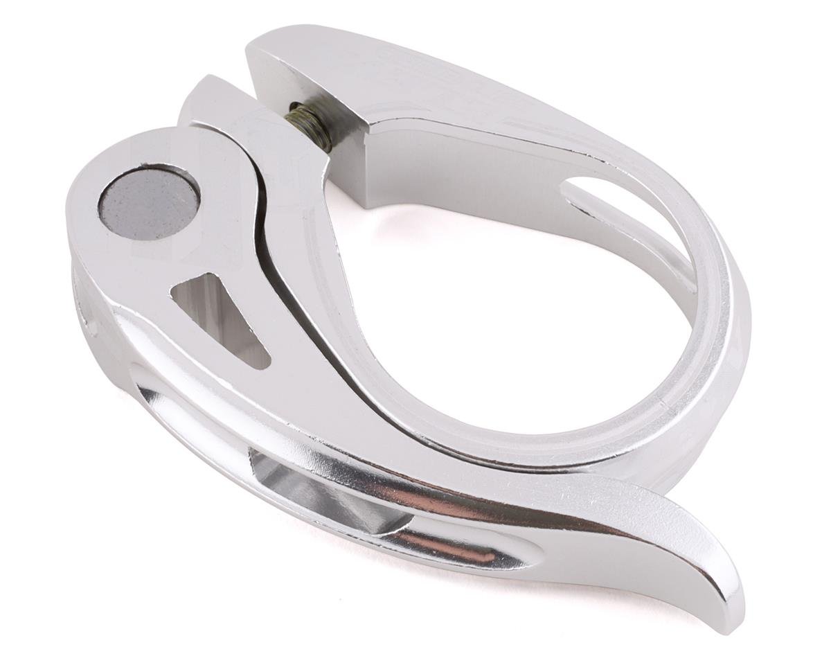 Elevn Aero Quick Release Seat Post Clamp (Polished Silver) (27.2mm ...