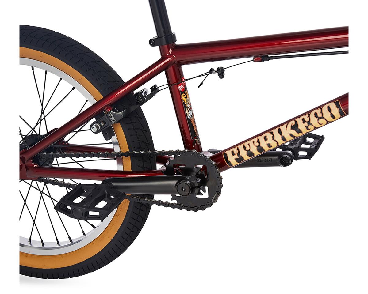 Fit Bike Co Misfit Bmx Bike Toptube Blood Red Dan S Comp