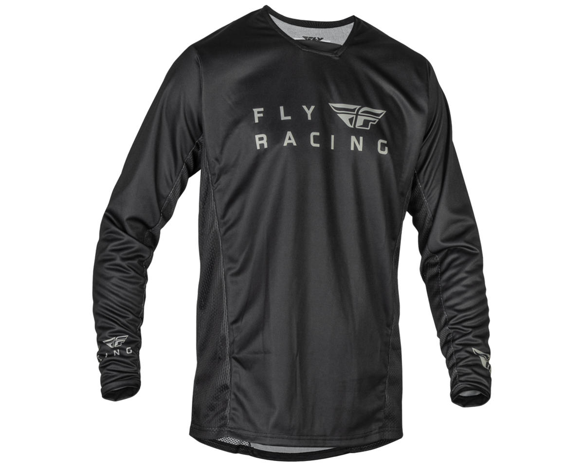 Fly Racing Radium Jersey (Black/Grey) (M) - Dan's Comp