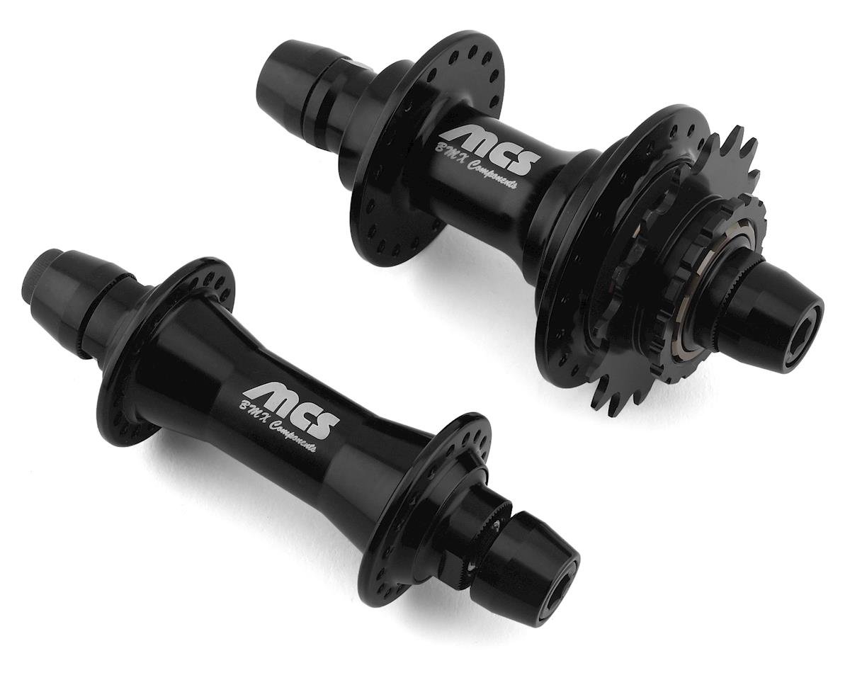 MCS Pro Cassette Hub Set (Black) (Aluminum Cog) (3/8