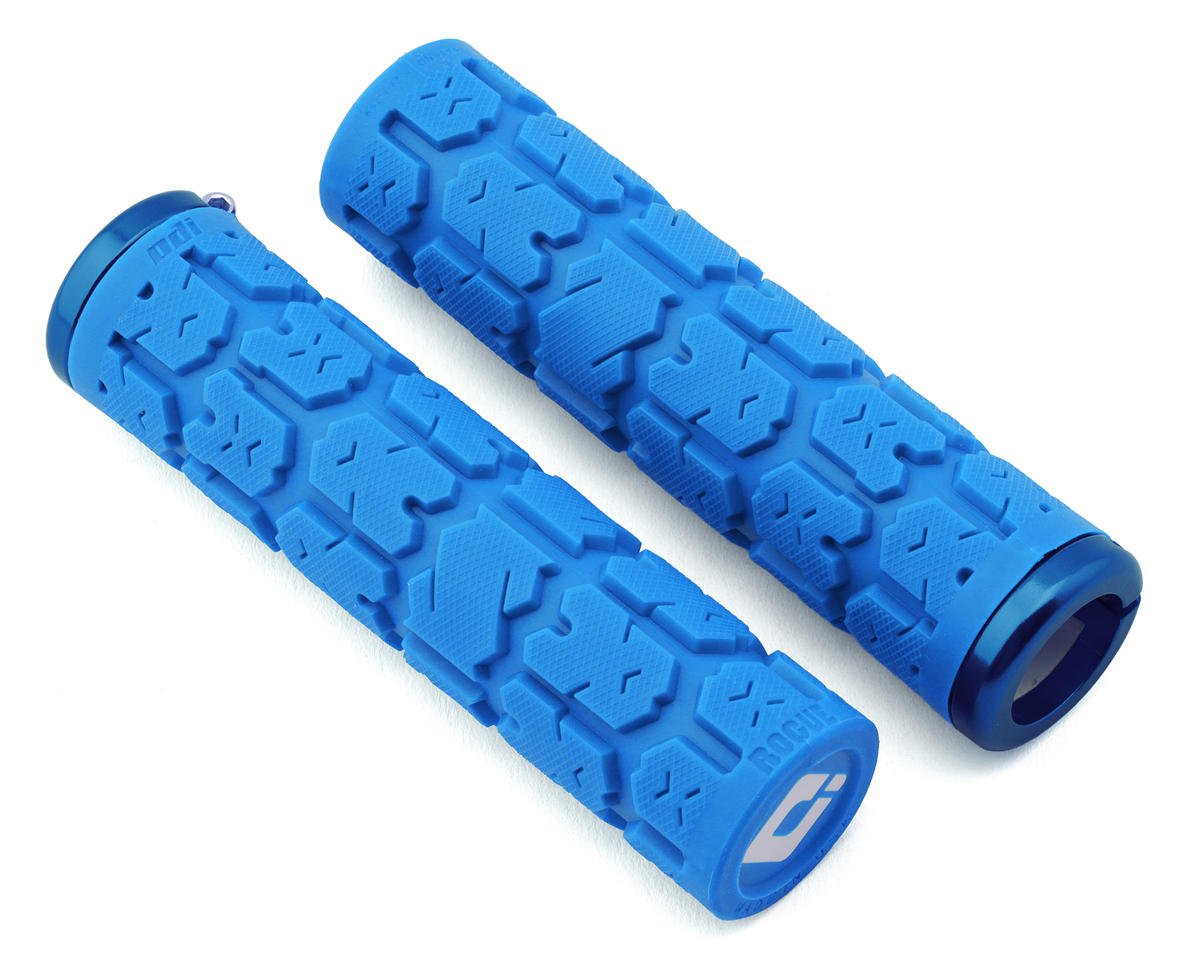 ODI Rogue V2.1 MTB Grips (Blue) (Lock-On) - Dan's Comp