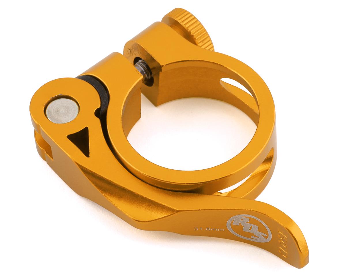 Ride Out Supply Quick Release Seat Post Clamp (Gold) (31.8mm) - Dan's Comp