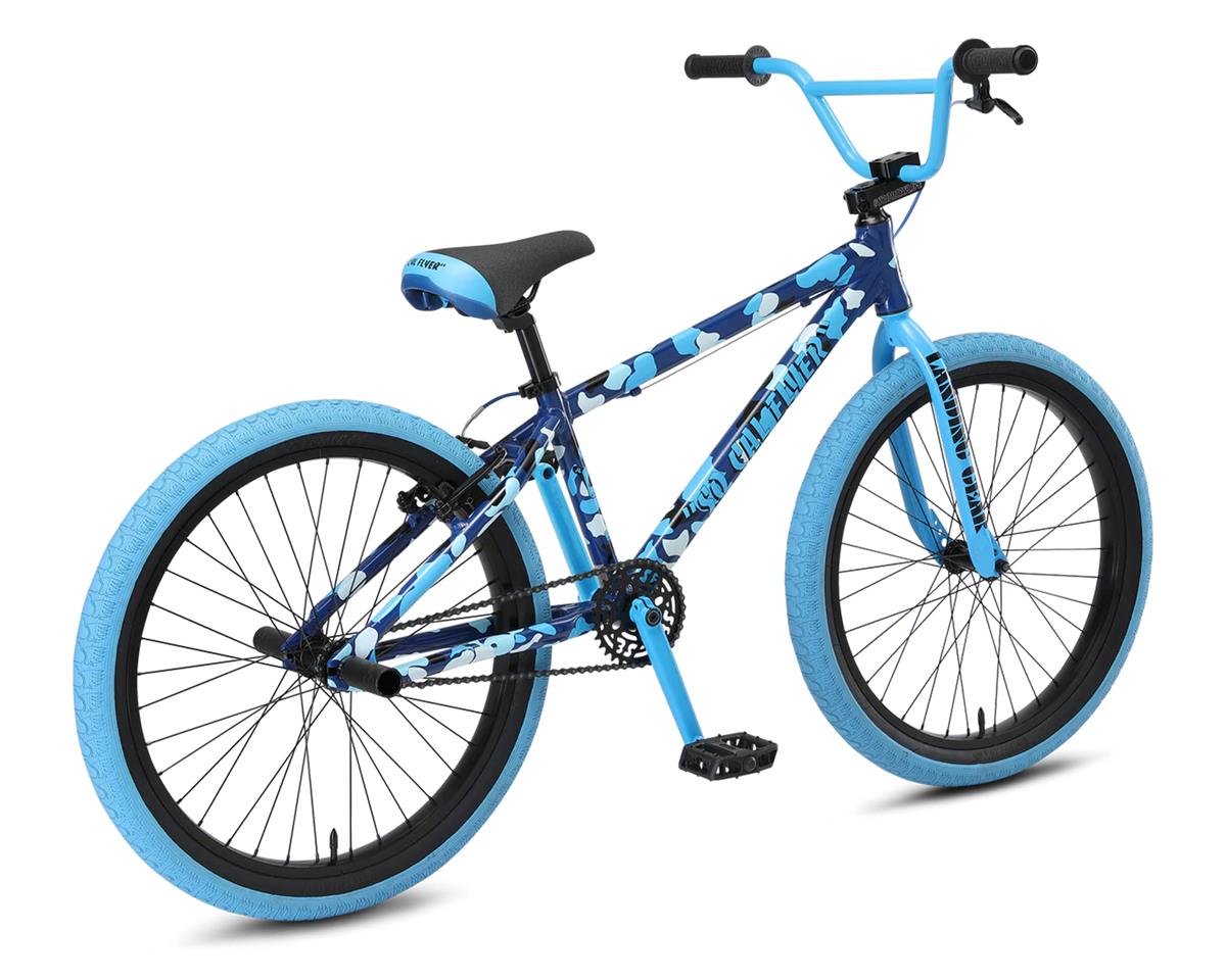 Se Racing 2022 So Cal Flyer 24 Bmx Bike Blue Camo 213 Toptube