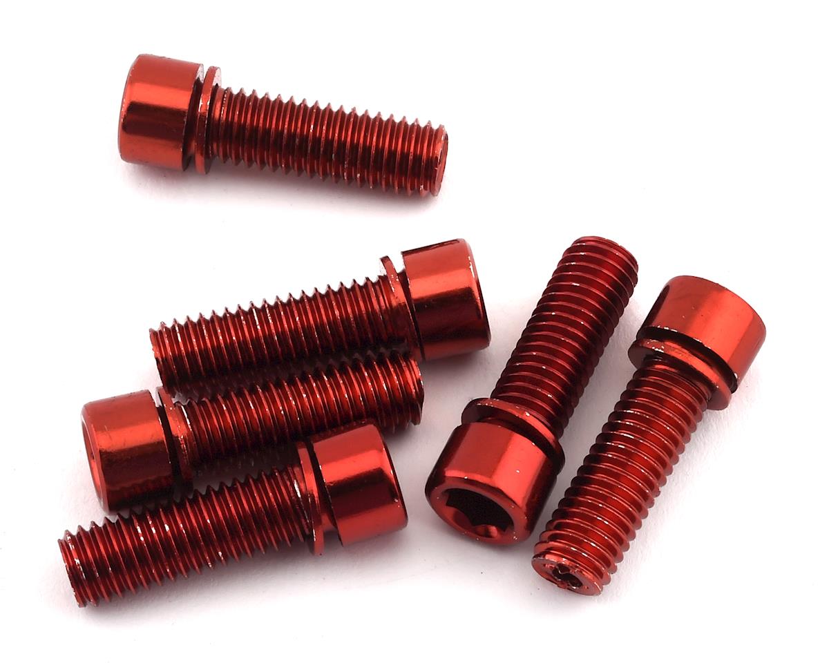 The Shadow Conspiracy Hollow Stem Bolt Kit (Red) (6) (8 x 1.25mm) - Dan ...